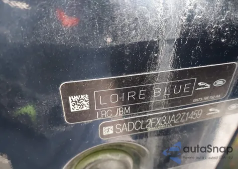 2018 Jaguar F-Pace 25T R-Sport from USA, damaged, VIN SADCL2FX3JA271459